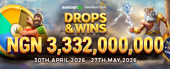 Drops & Wins Mega Prize promotion banner